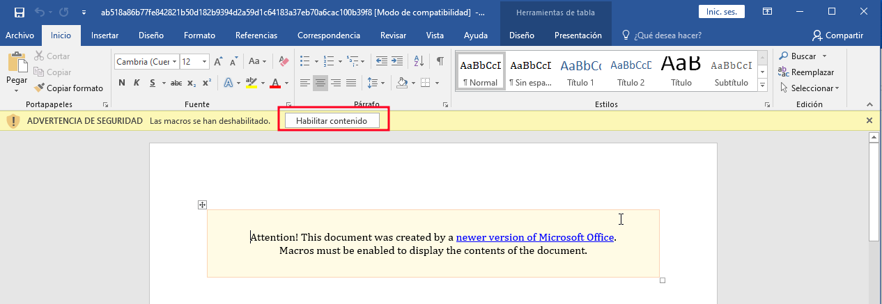 002 - Analyzing a Malicious Macro